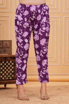 Lavender Dreams Maternity Cotton Co-ord Set