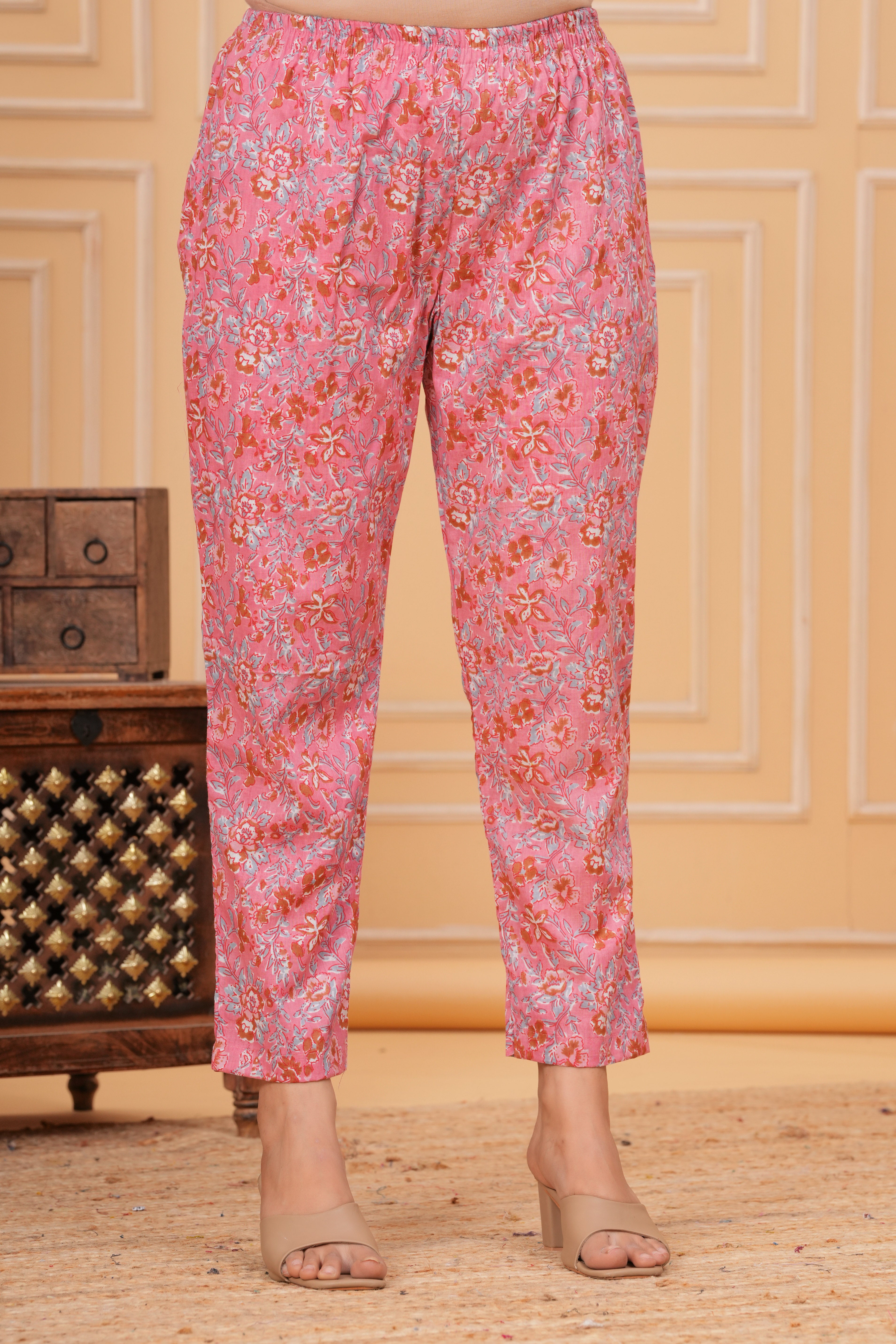 Rosy Garden Maternity Cotton Co-ord Set