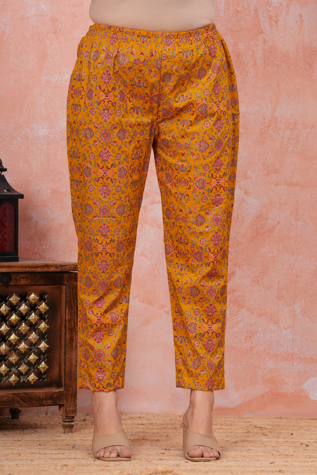 Golden Ochre Maternity Cotton Co-ord Set