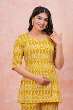 Olive Meadow Maternity Cotton Co-ord Set