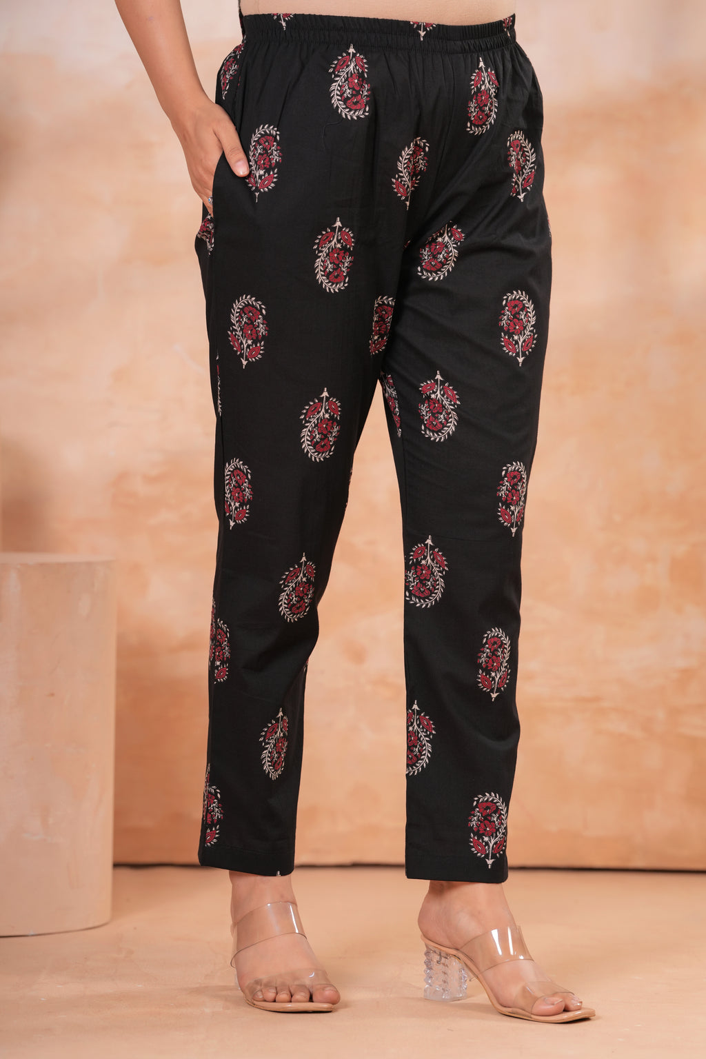 Midnight Bud Maternity Cotton Co-ord Set